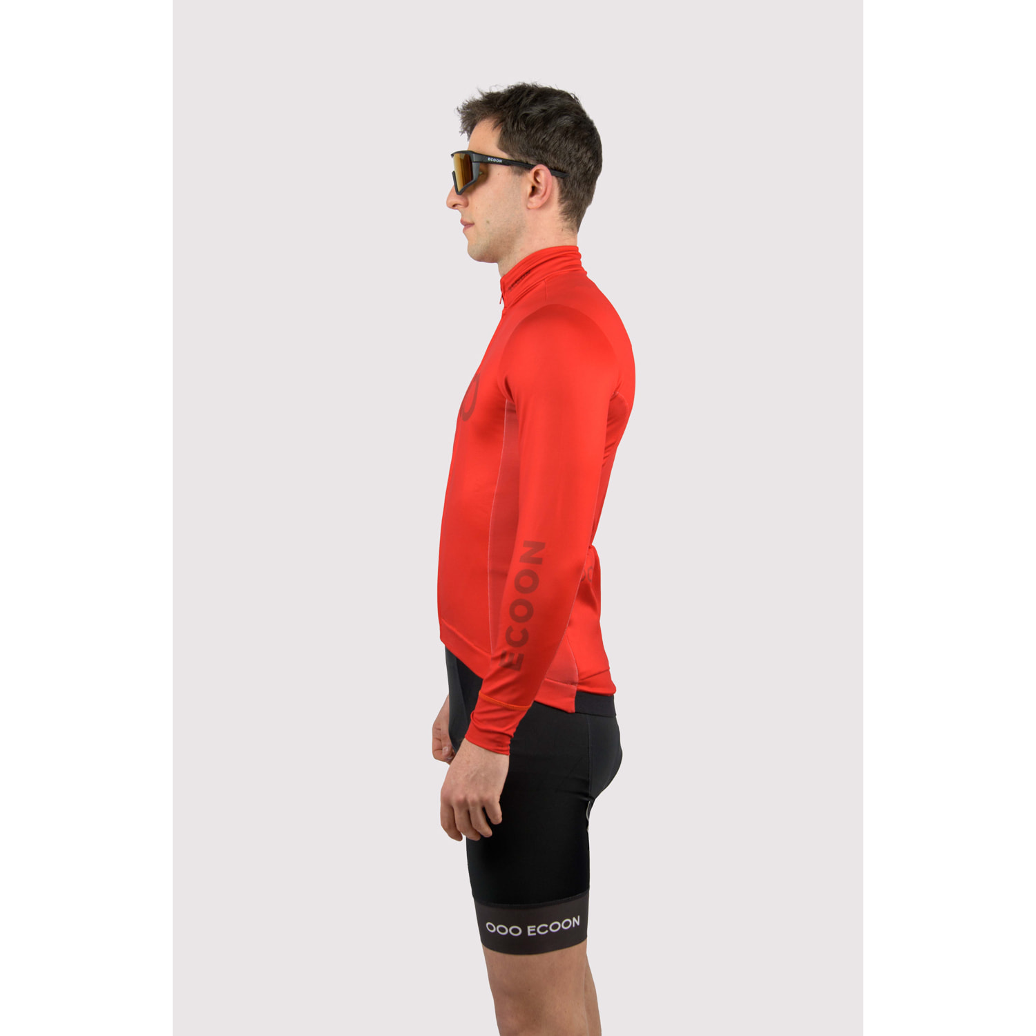 Maillot de manga larga ECOON modelo Mont Ventoux en color Rojo
