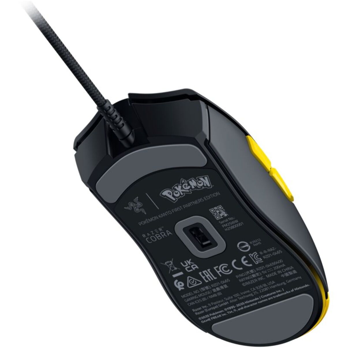 Souris Gamer Filaire RAZER COBRA POKÉMON KANTO STARTERS ED