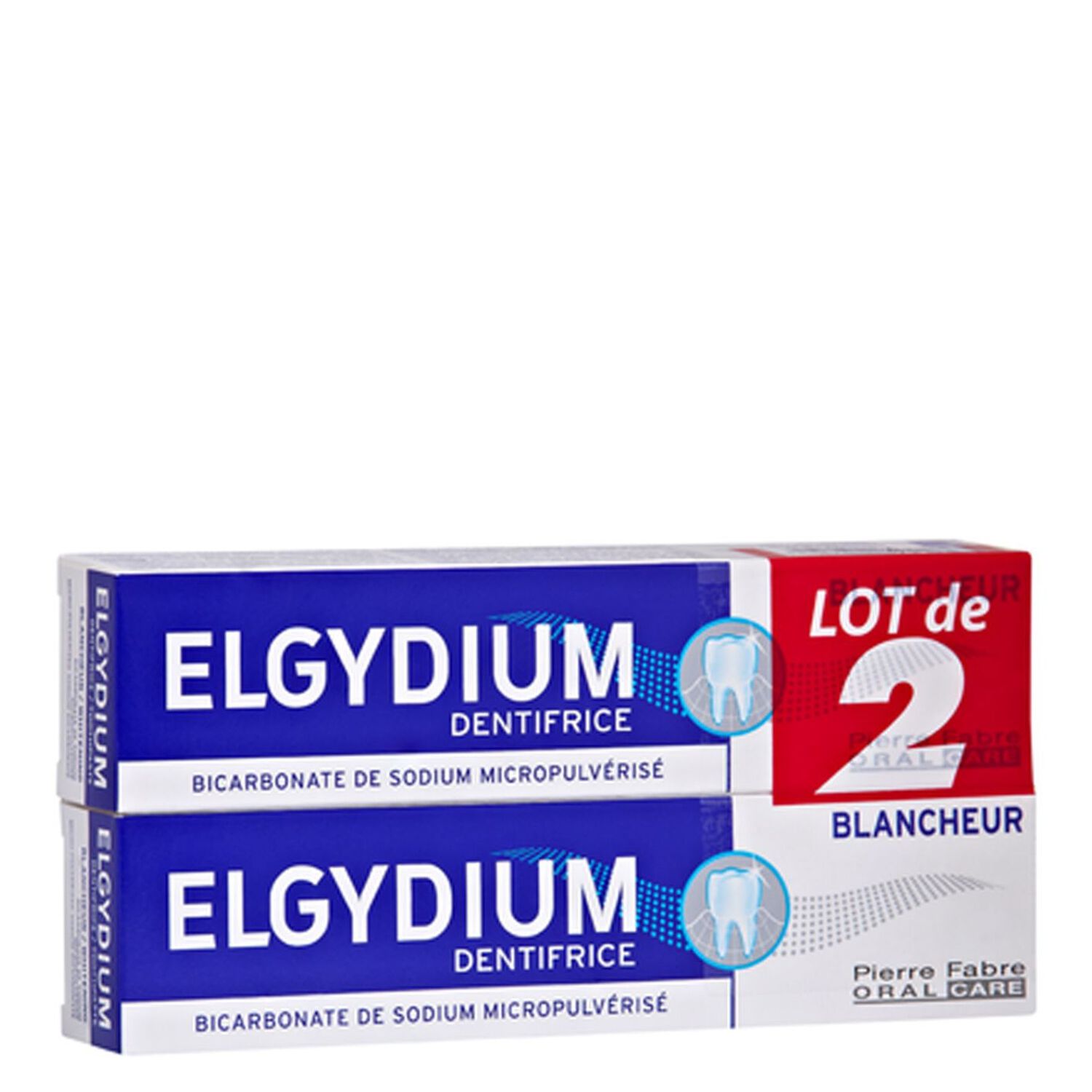 Elgydium - Duo Dentifrice Blancheur 2 X 75 ml