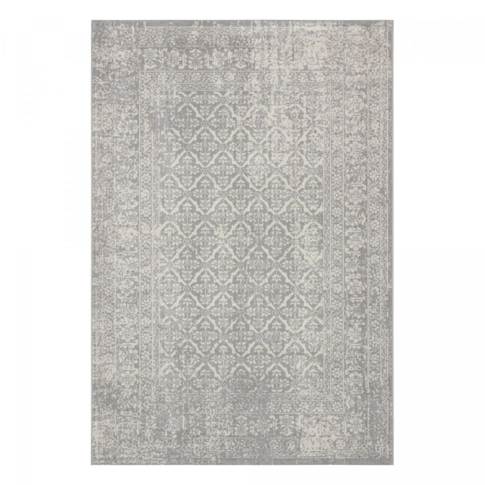 Tapis LINHA motif gris oriental Vintage