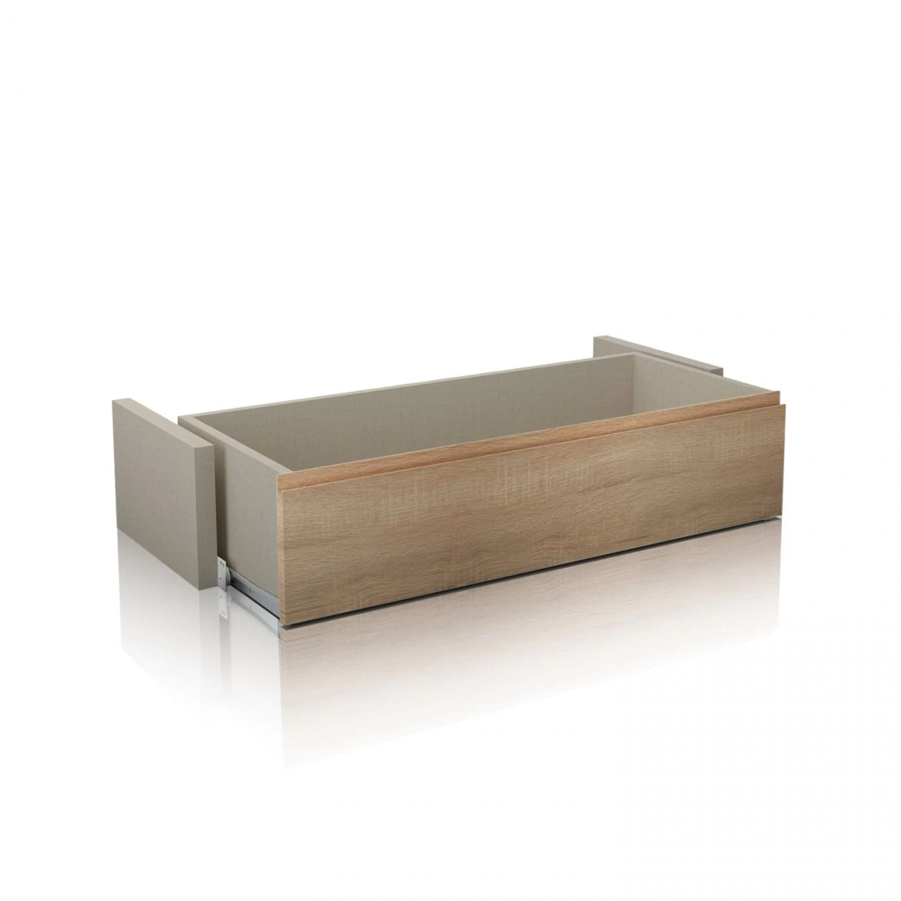 Cajón frontal canapé Luxury Roble