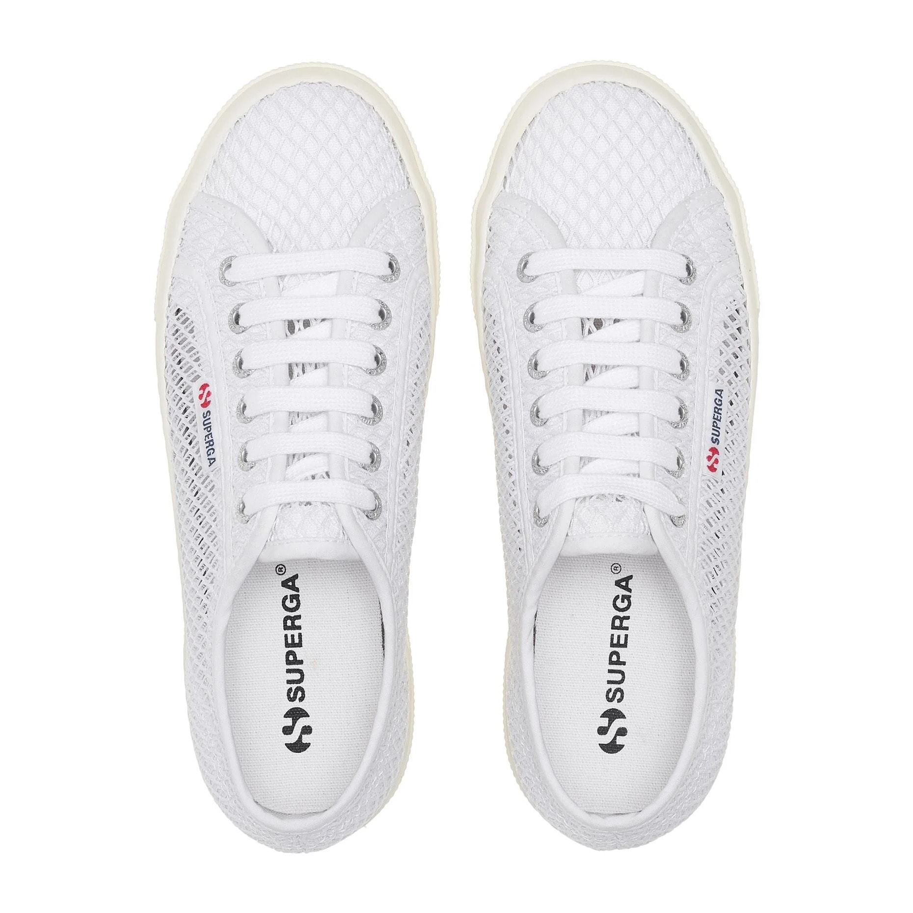 Scarpe da donna Superga Bianco 2740 Mesh