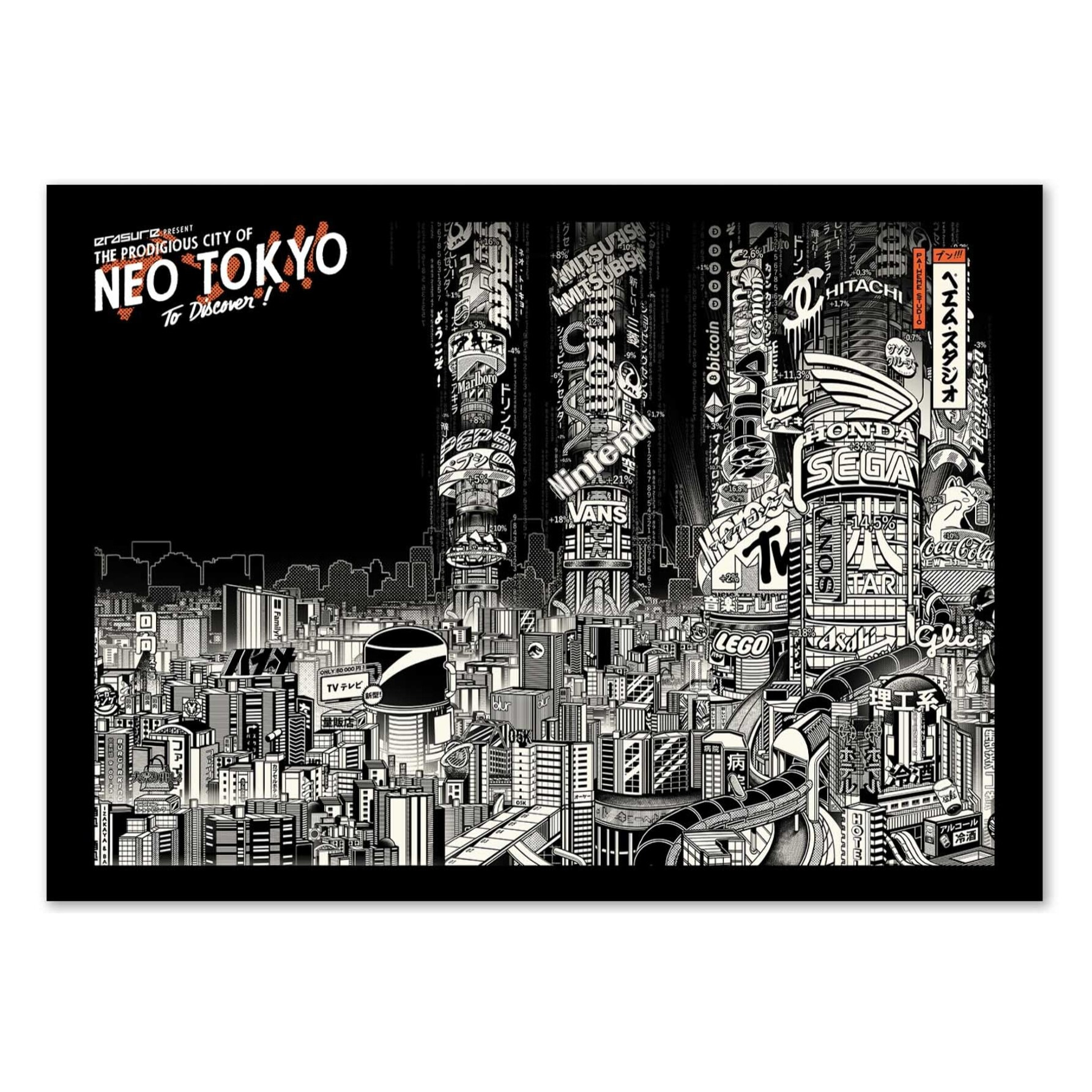 Affiche - Neo Tokyo - Paiheme studio