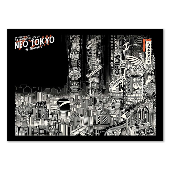 Affiche - Neo Tokyo - Paiheme studio