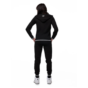 Tuta da donna con Felpe con cappuccio e zip e joggers non Felpeta Leone Bright