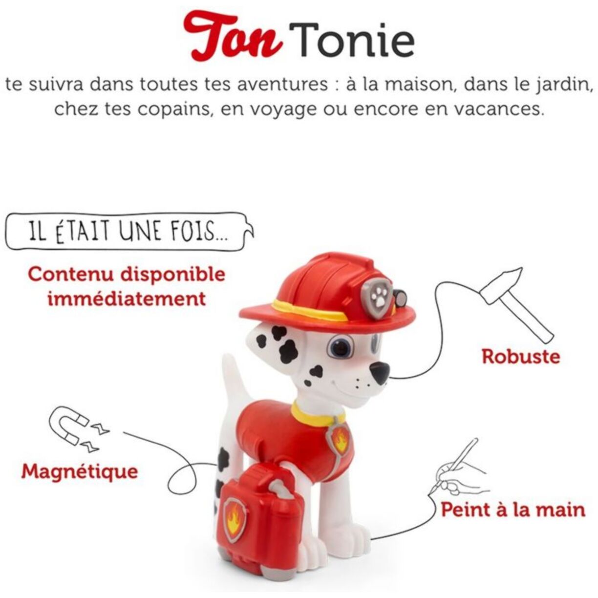 Figurine TONIES La Pat'Patrouille Marcus