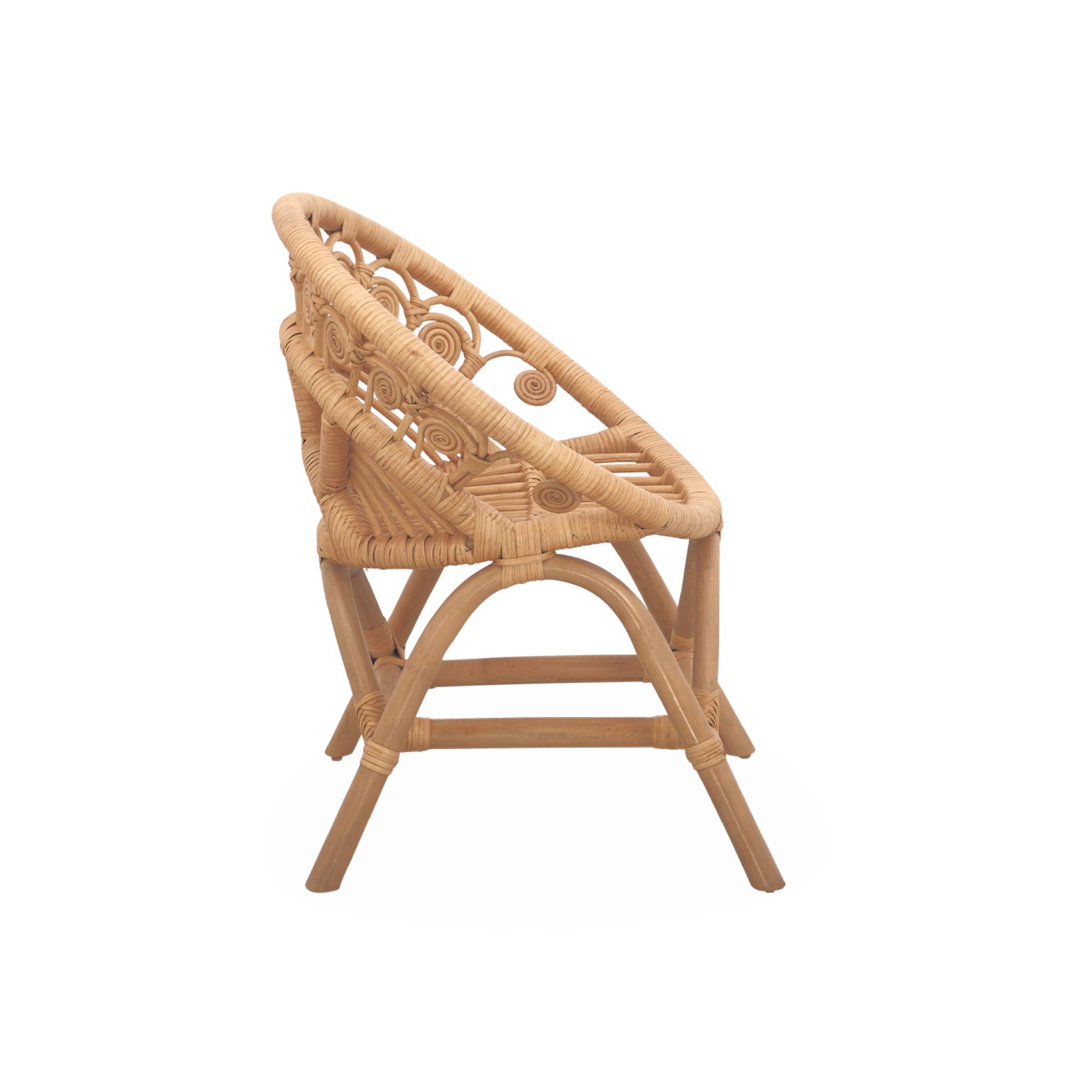Chaise enfant en rotin Alice