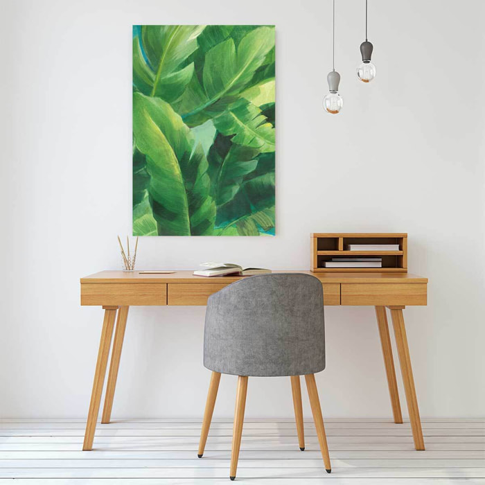 Tableau botanique palmier palmiers des tropiques ii  Toile imprimée