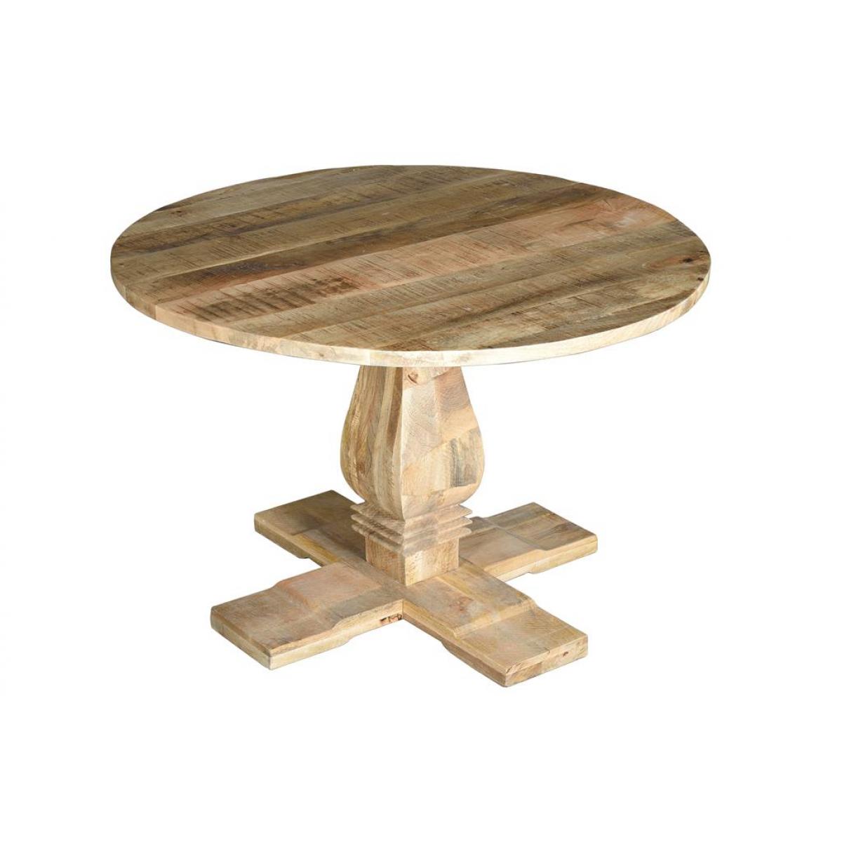 Mesa de comedor - Madera de Mango - 120x120x77cm