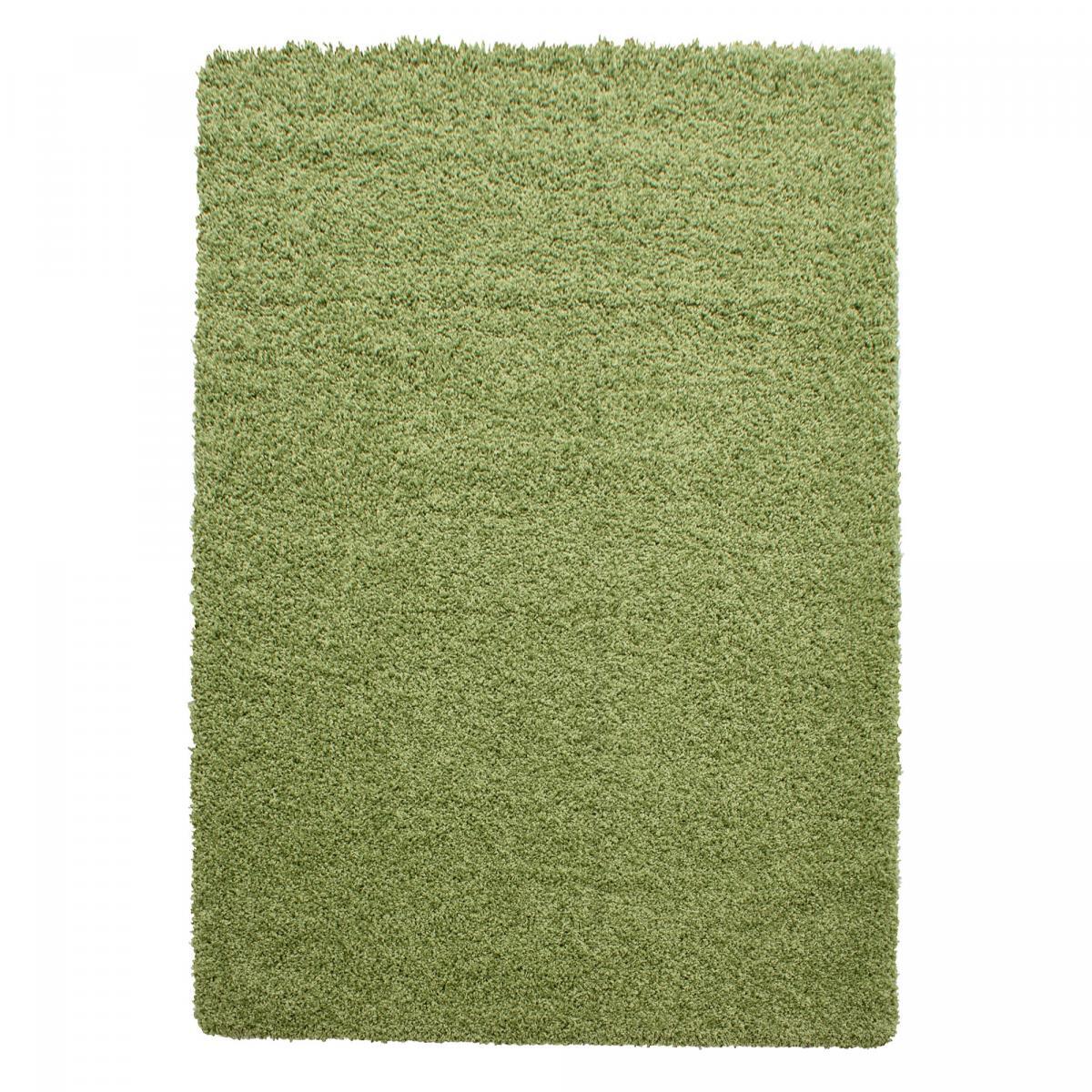 Tapis poils longs shaggy tissé motif uni ZASIVE