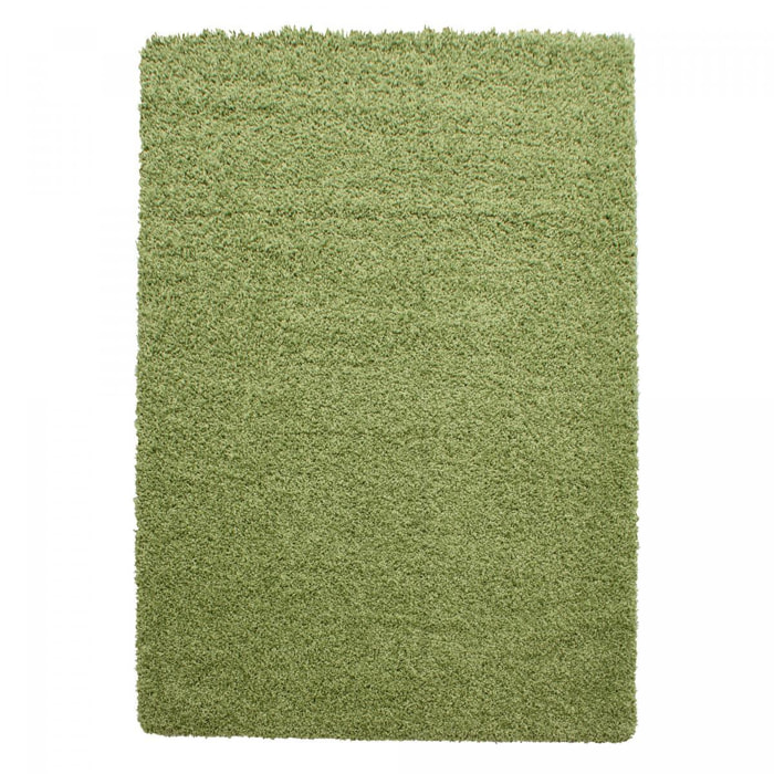 Tapis poils longs shaggy tissé motif uni ZASIVE
