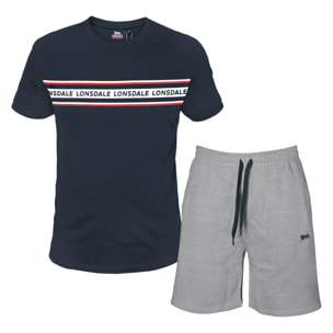 Completo Set Uomo LONSDALE Cotone Corto