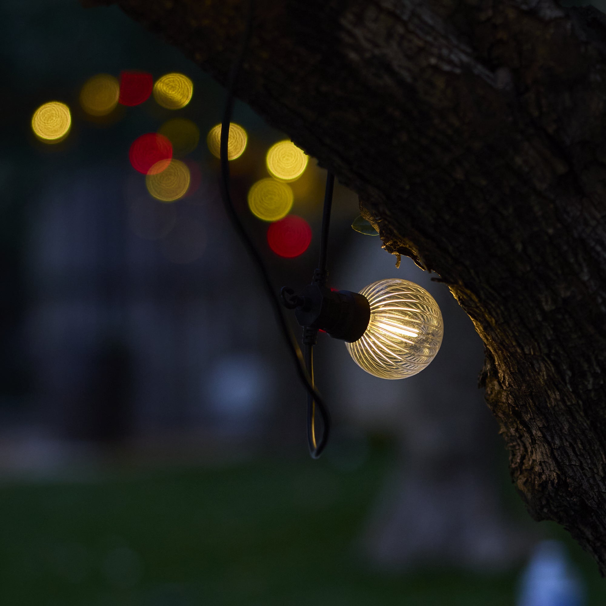 Guirlande solaire BAMBY 10 LED striés 8M