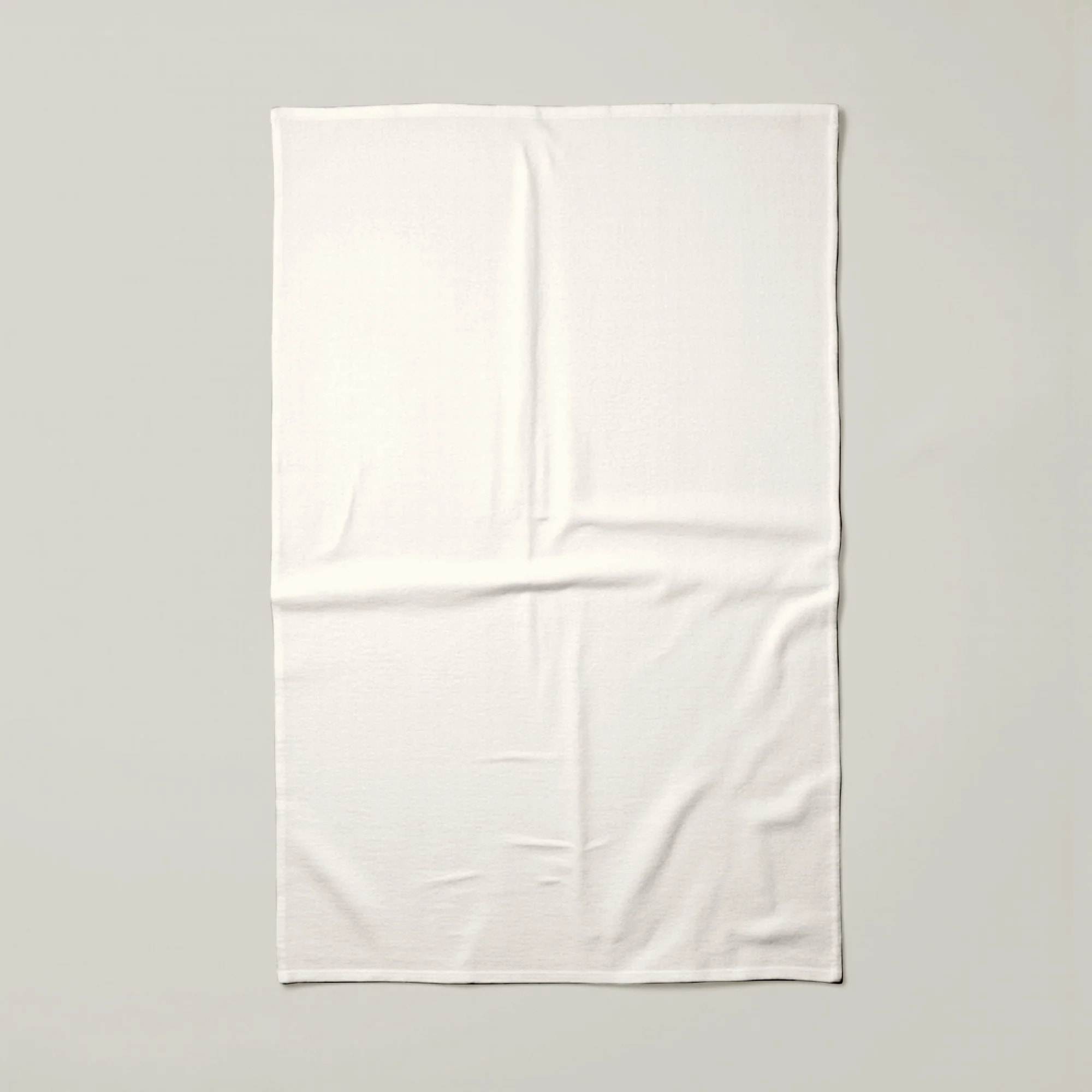 Lot de 2 torchons de cuisine 100% coton Uni Naturel 102