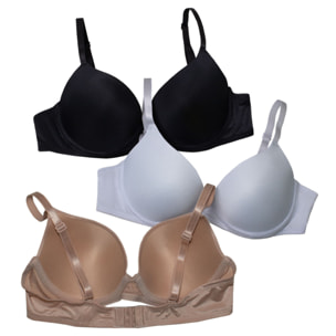 3 Reggiseni Donna Coconuda Art. Papavero Coppa C