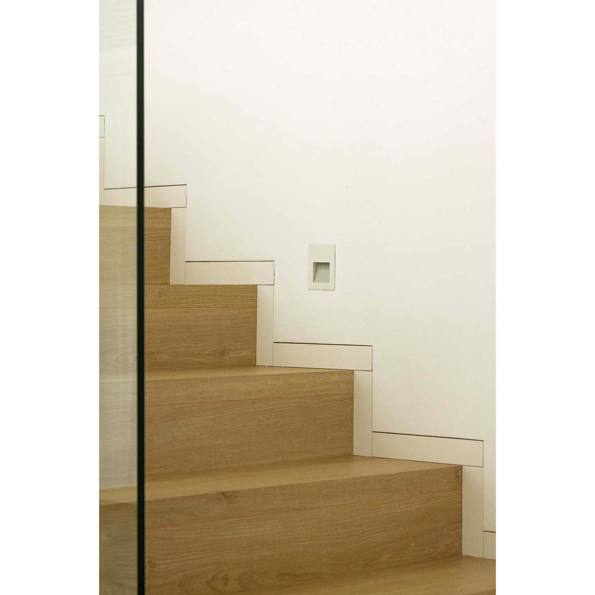 PLAS SQ Lampe encastrable blanc