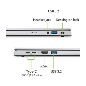 Ordinateur portable ACER Aspire AG14-32P-328W