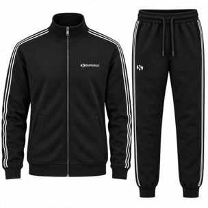Tuta Uomo SUPERGA Cotone Felpato Full Zip