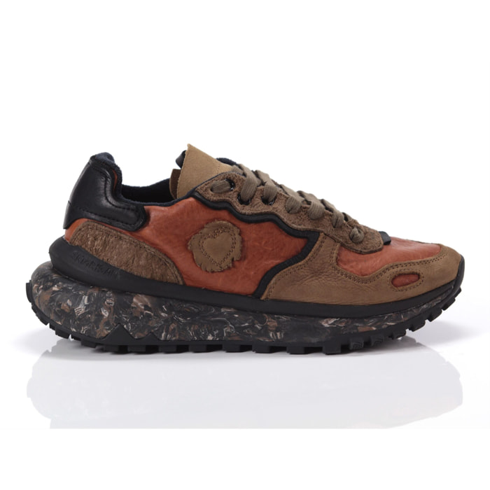 Sneakers Satorisan Chacrona Metta Caramel Buckingham Marrone