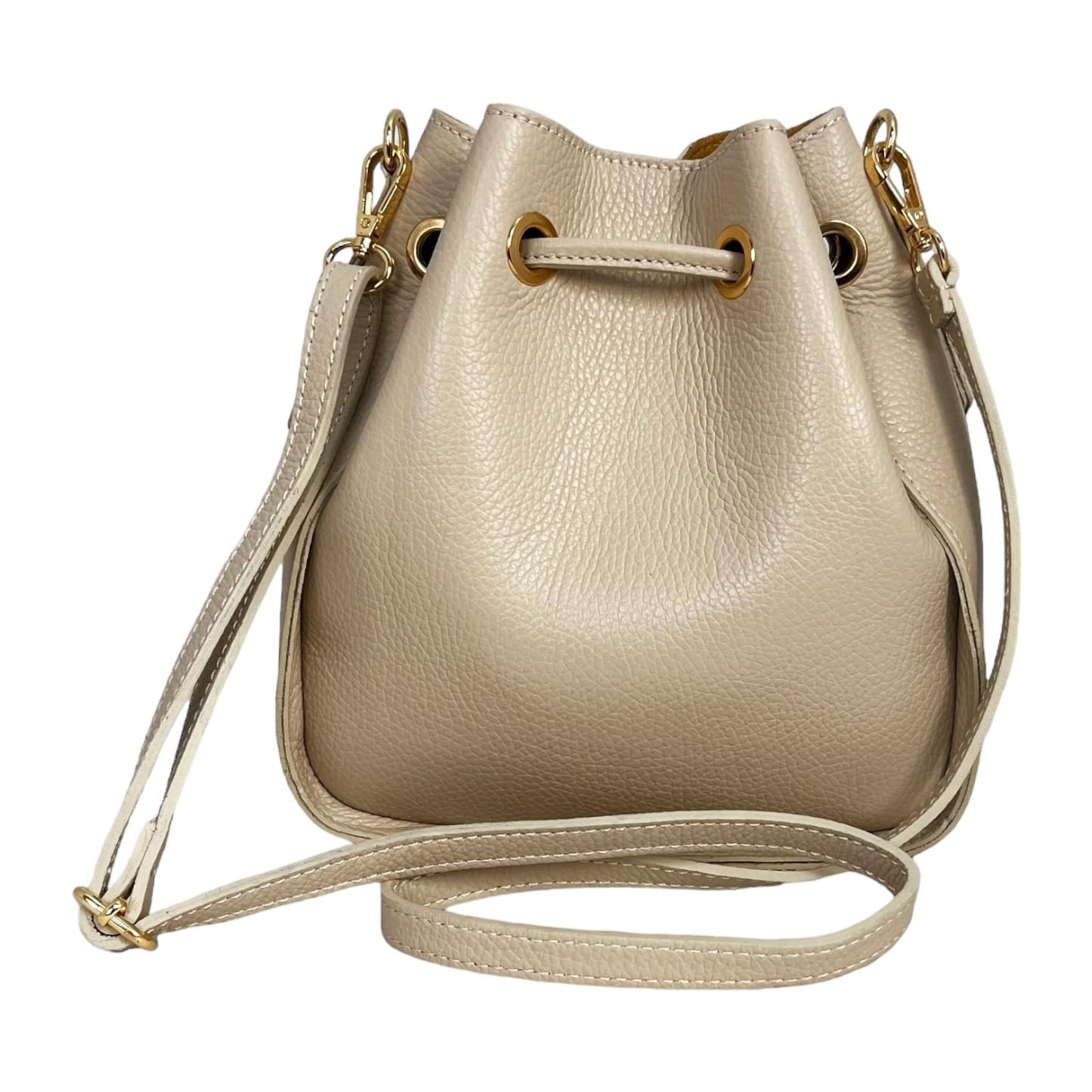 Bolso tipo cubo Cheval Firenze Matilde Beige