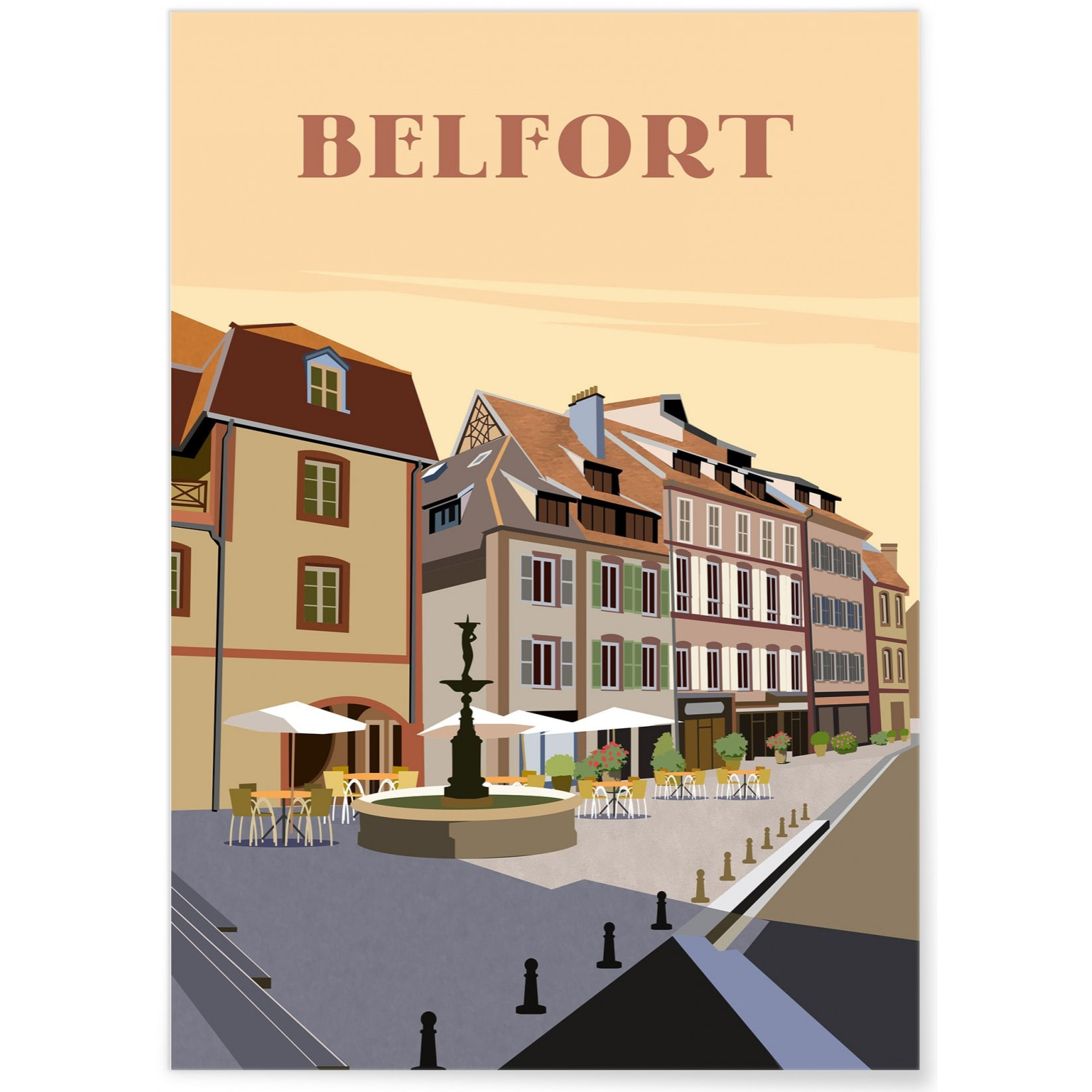 Affiche ville Belfort 2