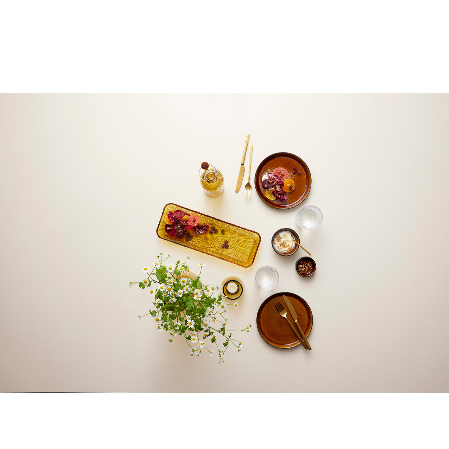 Plat de service rectangulaire Kusintha 38 x 14 cm