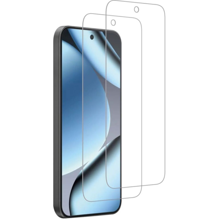 Protège écran ESSENTIELB Google Pixel 10A verre trempé X2