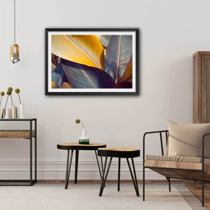 Affiche palm leaves y Affiche sous cadre noir