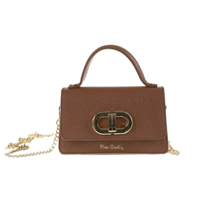 Borsa a mano da donna Made in Italy - Modello Aurélia Nova - 100% pelle - 19.5 x 10.0 x 7.0 cm