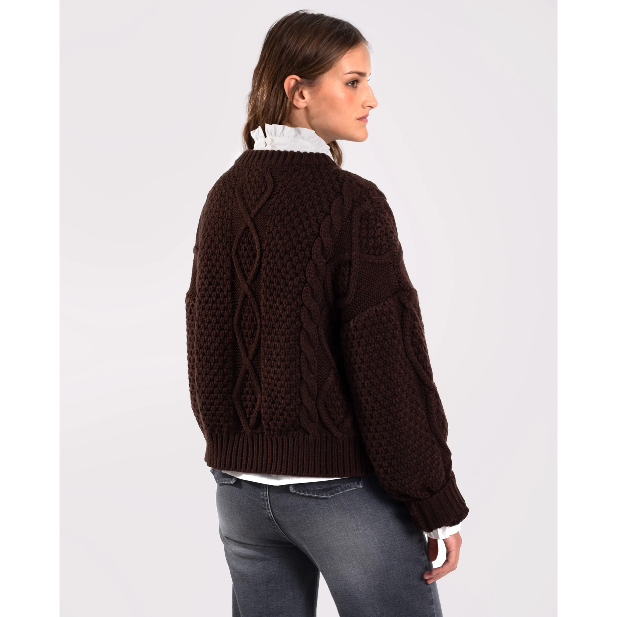 Cárdigan de mujer con botones