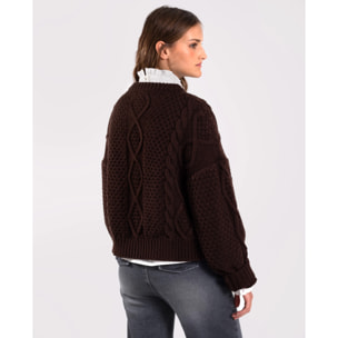 Cárdigan de mujer con botones