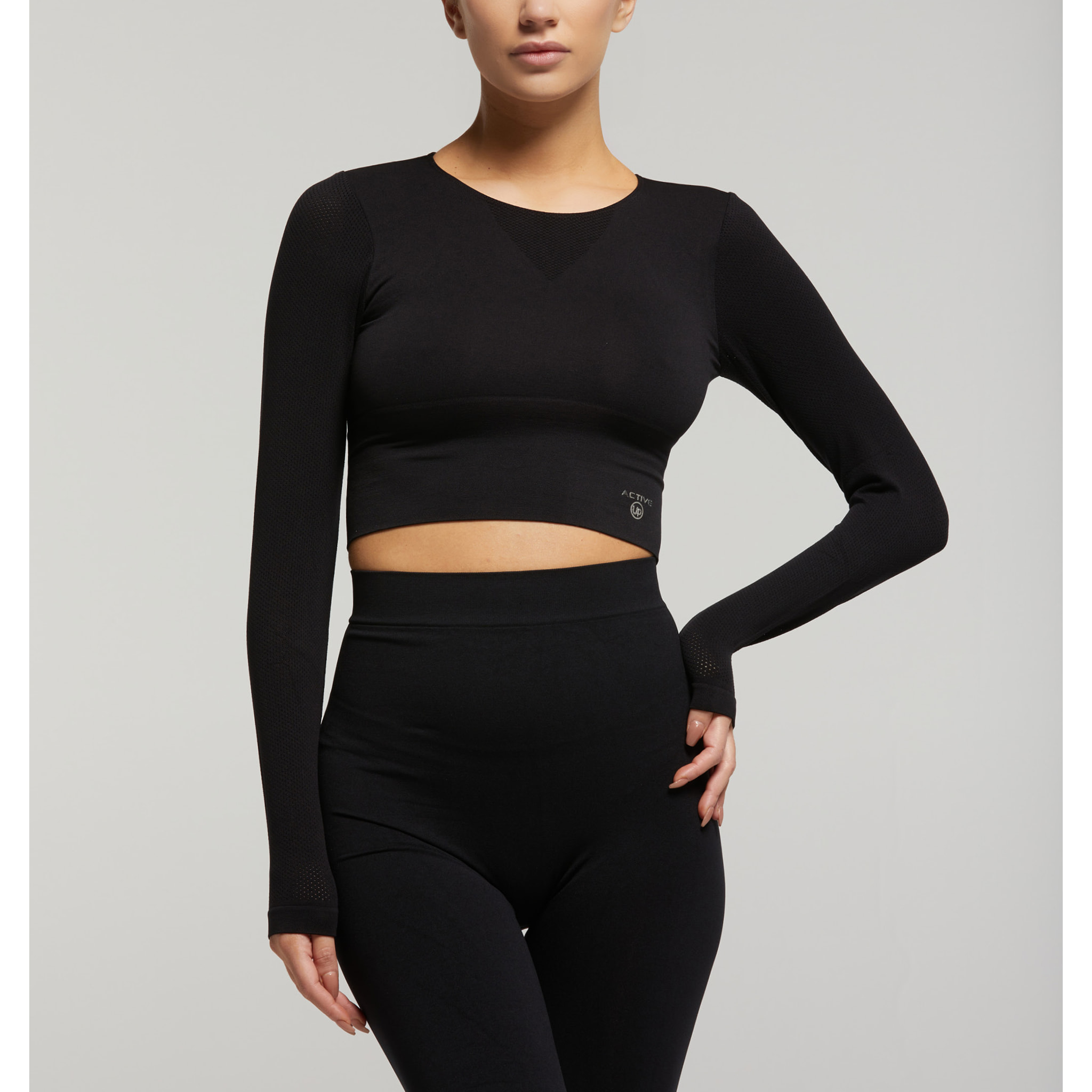 Top manica lunga Space