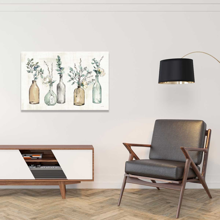 Tableau fleurs boutures d'été Toile imprimée