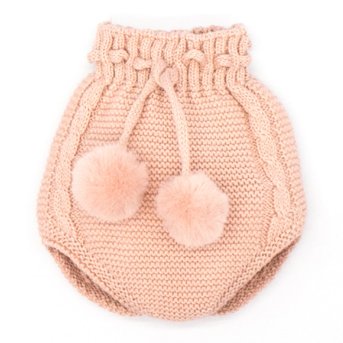 RANITA PUNTO POMPONES ROSA