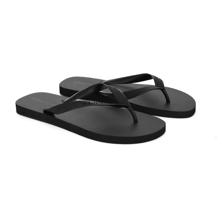 Slippers Superga Uomo Nero 4121 Flip Flops