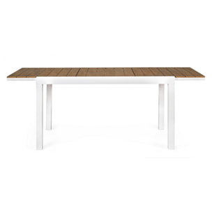 Tavolo ELIAS allungabile bianco 140/200x90 cm