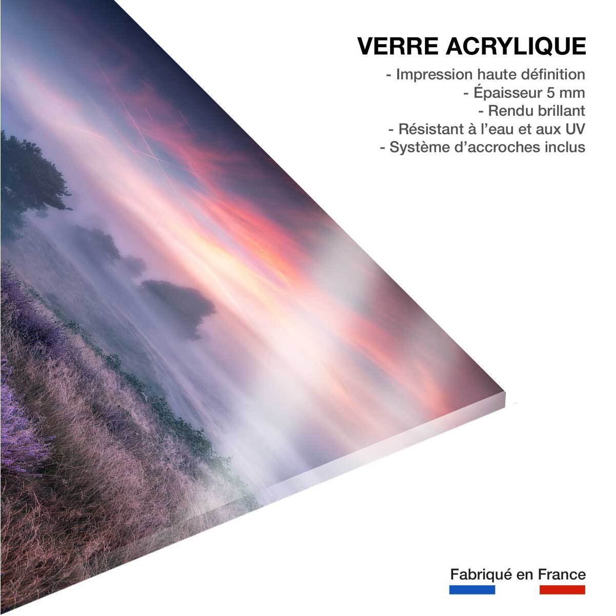 Tableau couleur chaude Tableau plexiglas