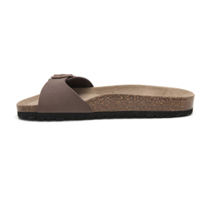 SANDALIA BABUNKERS MARRON