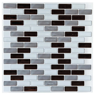 Sticker carrelage rectangulaire D25x25cm en PVC