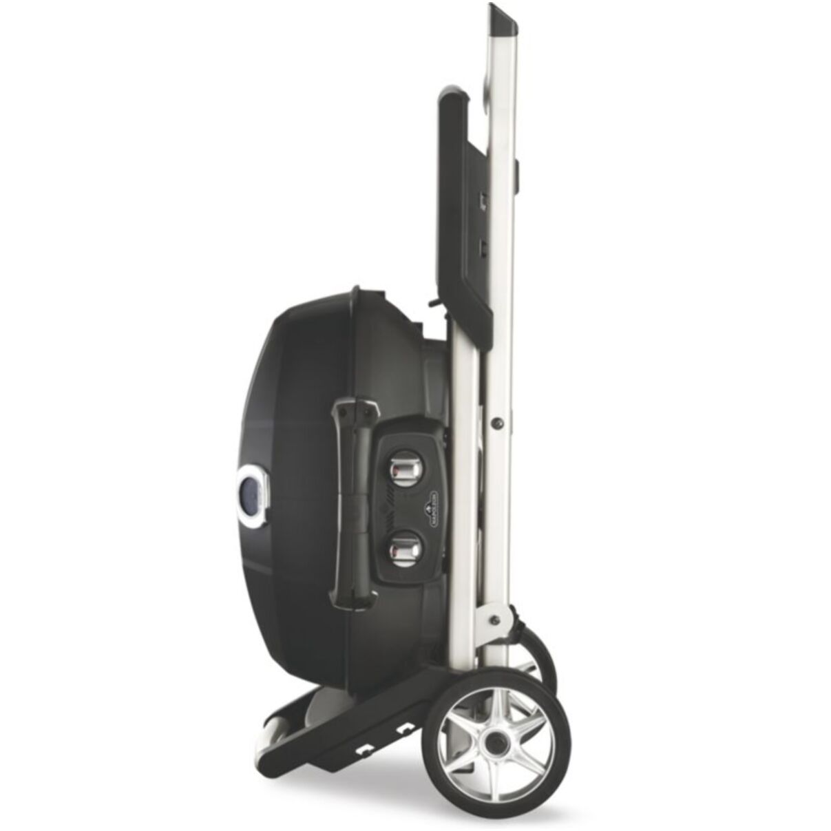 Barbecue gaz NAPOLEON Travel Q Pro noir 2brûleurs sur chariot pliant, 54x37 cm