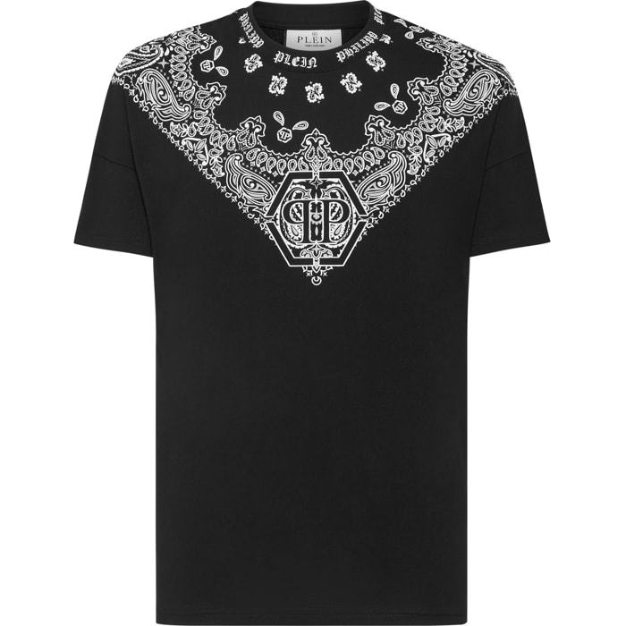PHILIPP PLEIN T-Shirt Round Neck PAISLEY