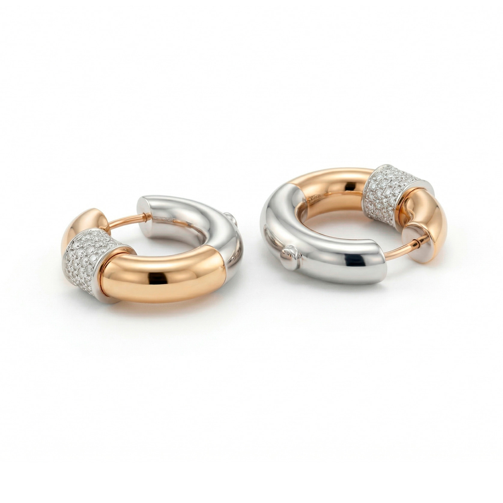 Pendientes Krayn acabado oro amarillo 18k