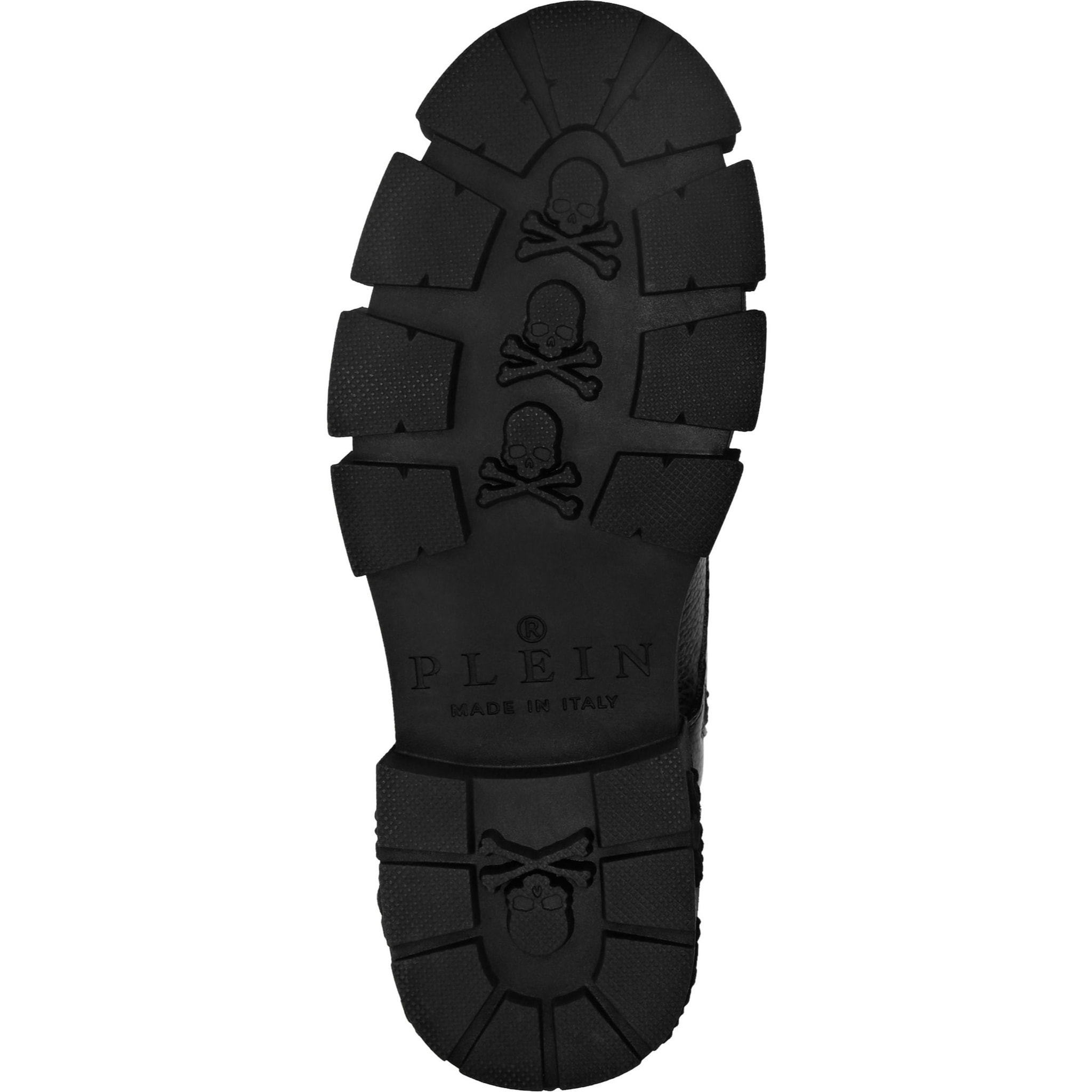 PHILIPP PLEIN Botas planas de media caña