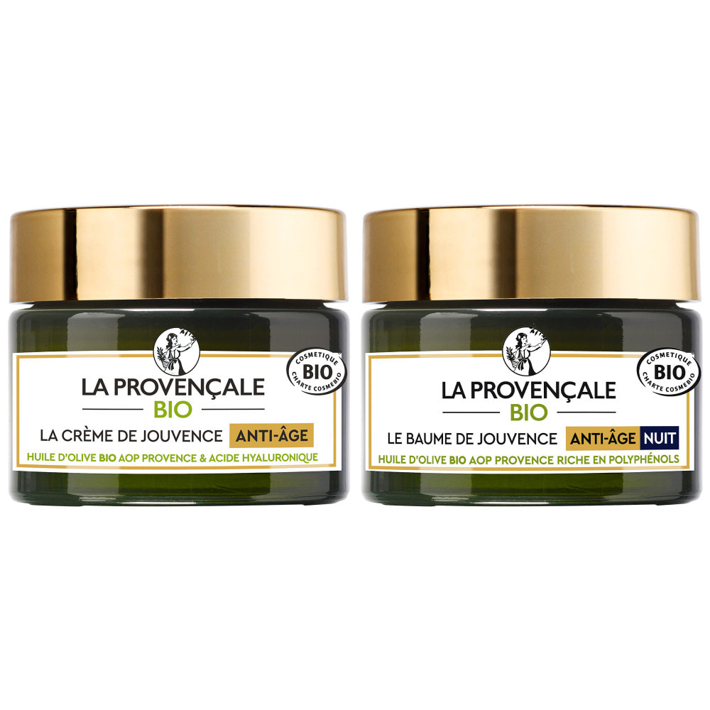 La Provençale Routine Visage Anti-Âge Crème Jour & Nuit certifiée Bio