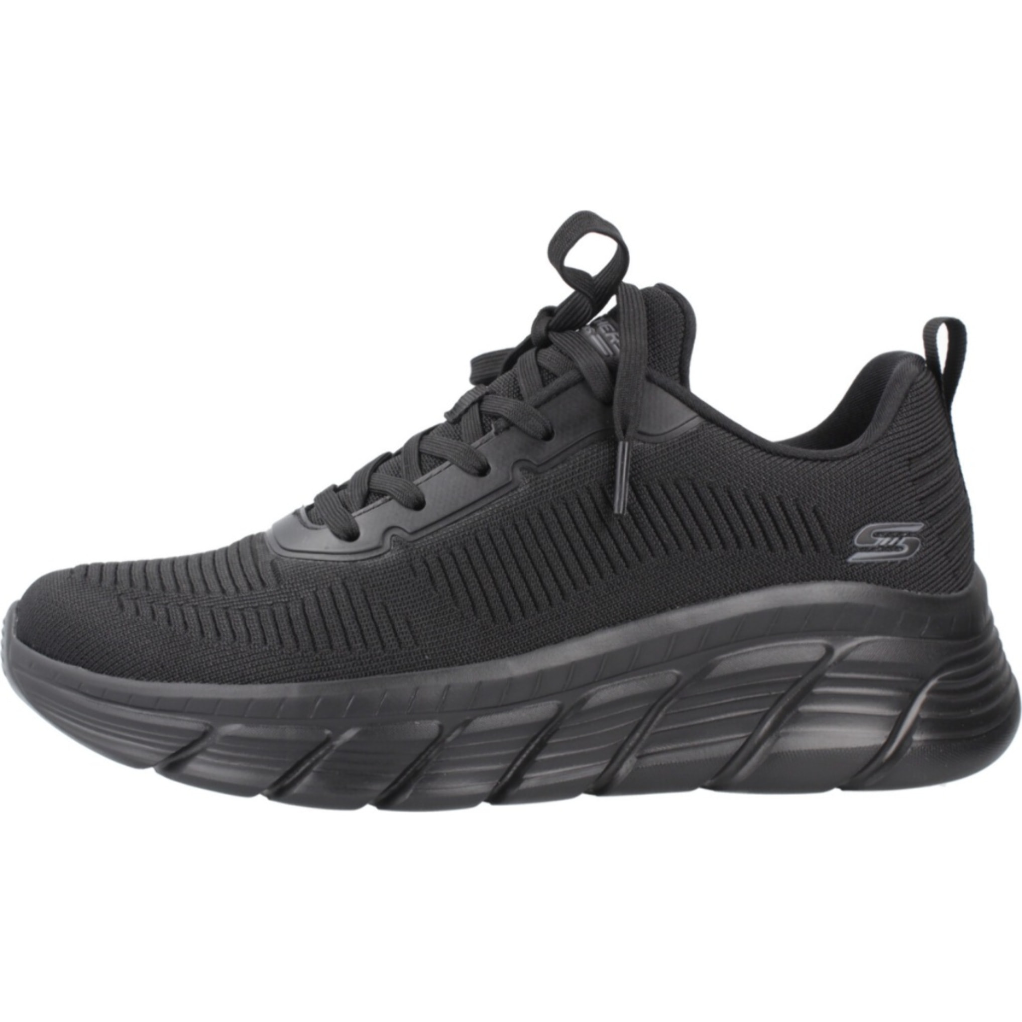 Sneakers De  Mujer Bobs B Flex Hi Flying Hi Negro