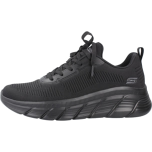 Sneakers De  Mujer Bobs B Flex Hi Flying Hi Negro