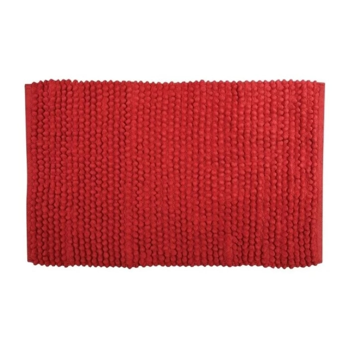 Tapis de bain Coton 50x80cm Rouge MSV