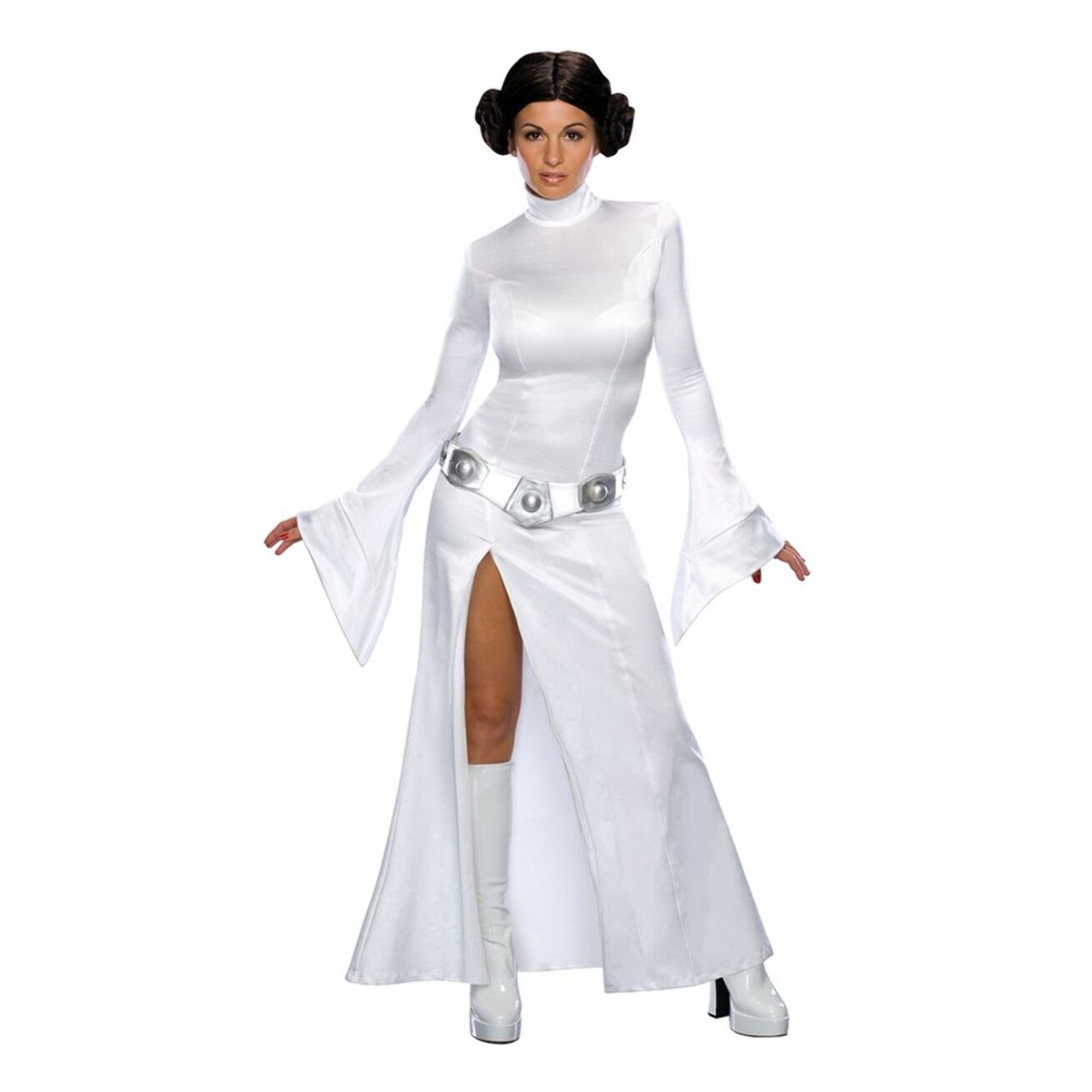 DISFRAZ SEXY PRINCESA LEIA BLANCA AD