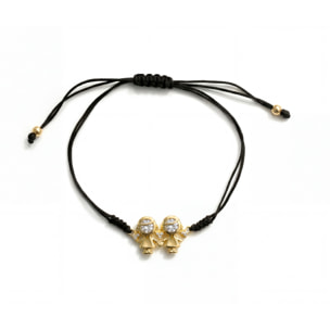 Pulsera Girls acabado oro amarillo 18k