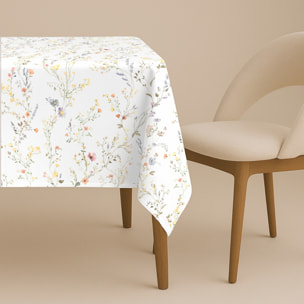Naturals - Mantel de Tela Estampado - Antimanchas - 100% Algodón - Half panamá - Primavera